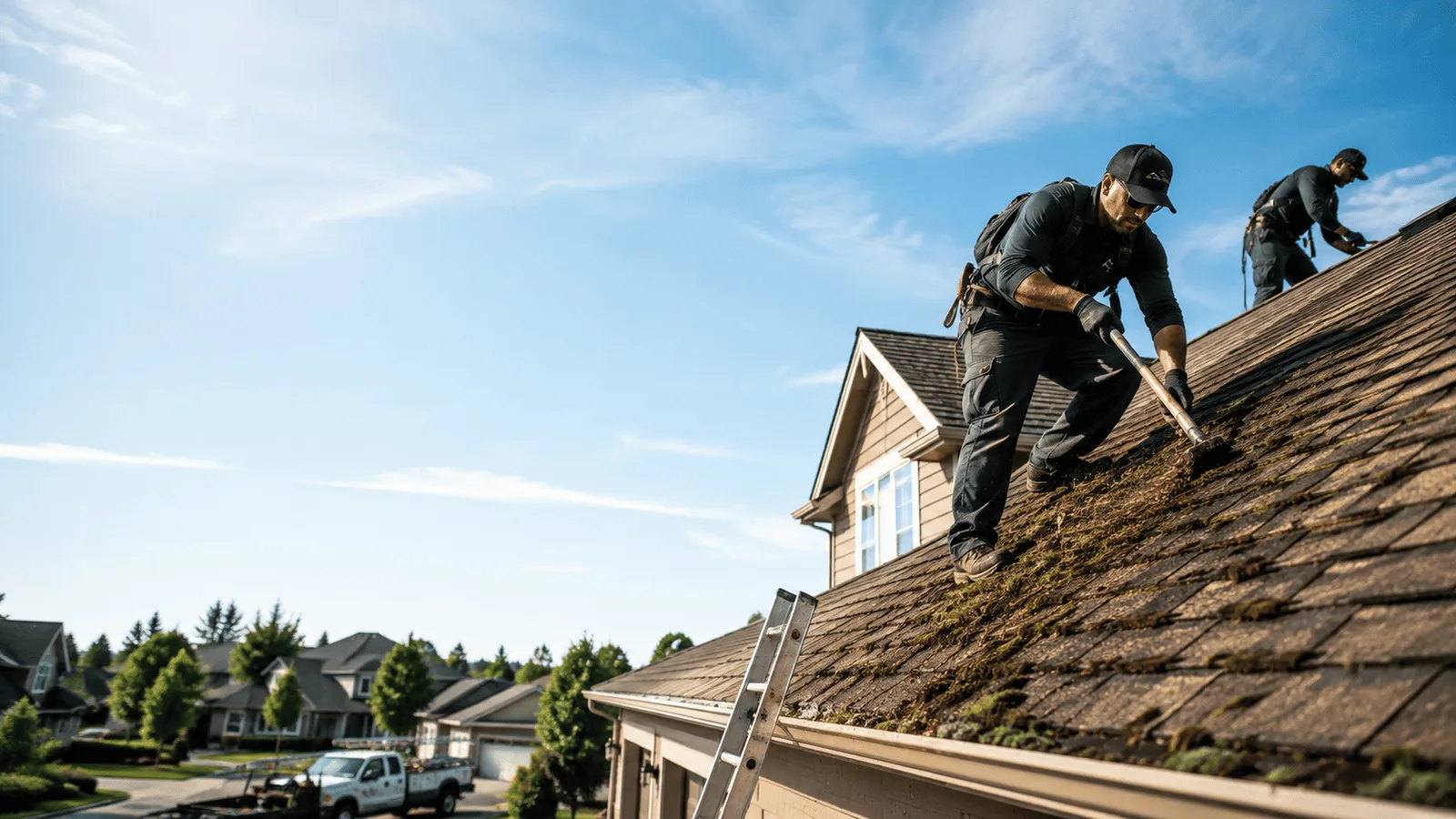 Roof Moss Removal in Latty, OH near me